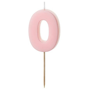 Vela 0 ROSA BEBÉ
